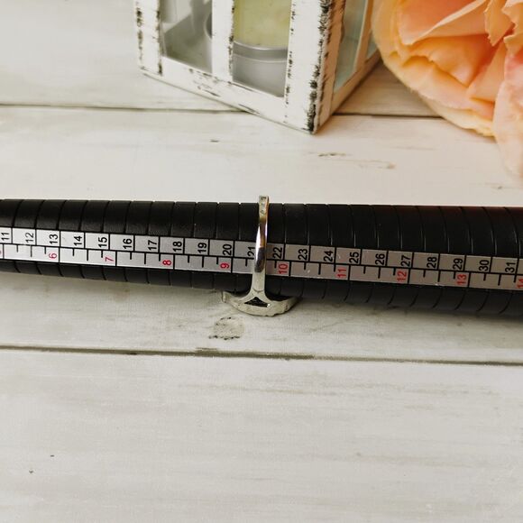 NEW Black Cat w/Tree Silver Tone Ring Size 9.5 Kitty Cute Fun - Picture 4 of 4